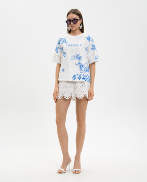 Twinset Белые шорты 261LM2CCC