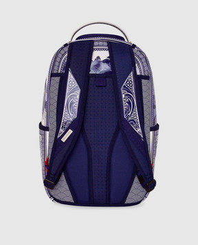 Sprayground Детский глянцевый рюкзак PORCELAIN WAVE 910B8785NSZ
