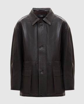 ARMA Коричнева шкіряна куртка Maeve 010L26104702