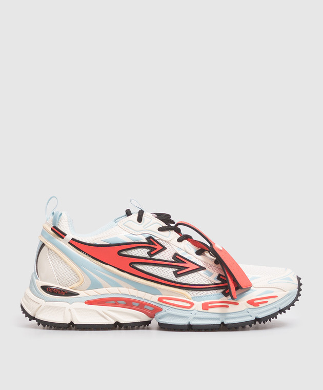 Off-White Кроссовки Be Right Back цвета айвори OMIA295S26FAB005