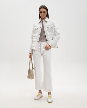 MooRER Бежеве поло RIGEL з вовни RIGELW18