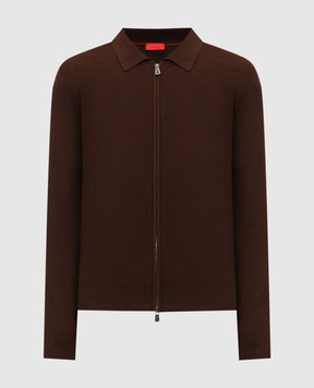 ISAIA Кардиган из шерсти, шелка и кашемира MG8441Y0537