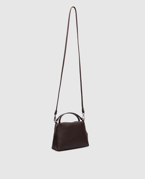 Gianni Chiarini Коричнева шкіряна сумка Alifa BS8145COMMGRN