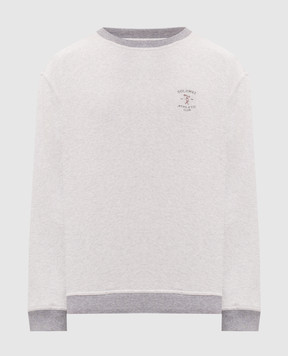 Brunello Cucinelli Сірий світшот MM8263390G