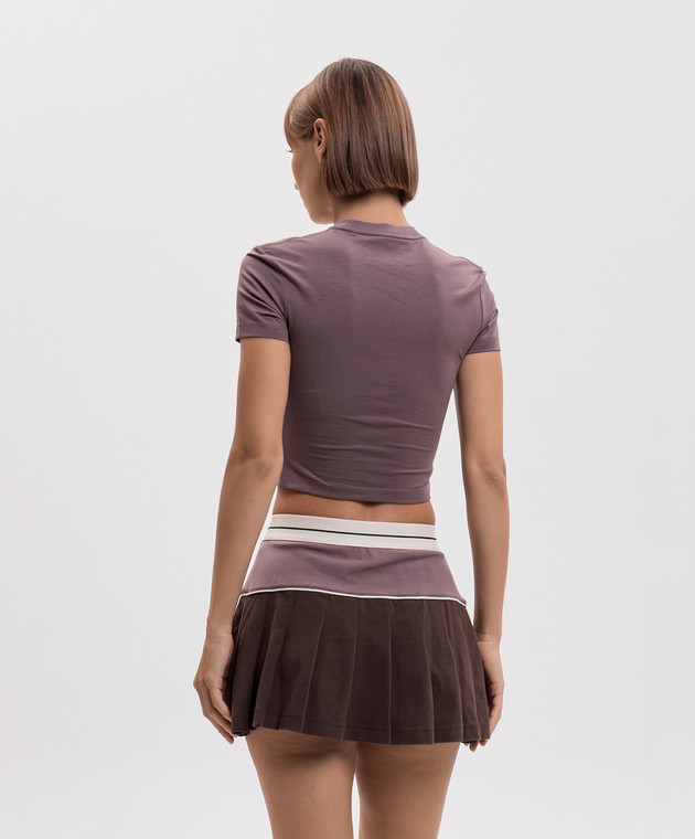 Palm Angels Фиолетовый топ Palm Sway PAWAA002JR002 изображение 4
