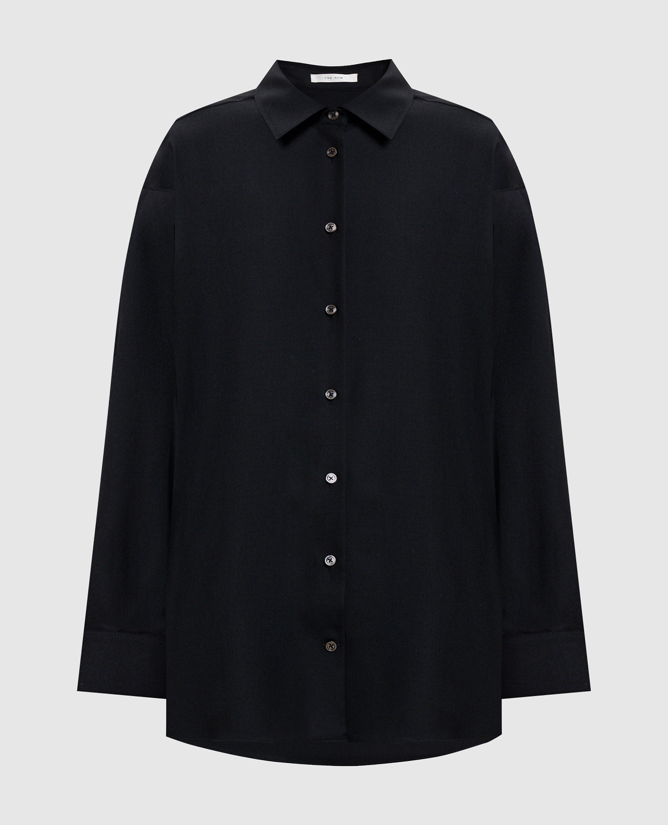 Чорна сорочка Luka з вовни