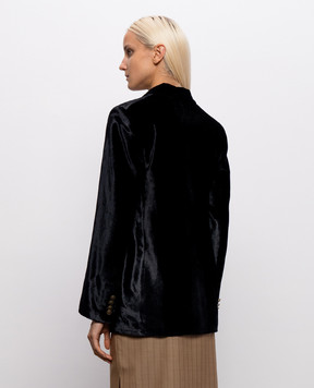 Etro Черный бархатный жакет WRCA004299TCD01