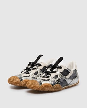 Valentino Комбинированные кроссовки Amphibia с логотипом 8W2S0NB8SPE