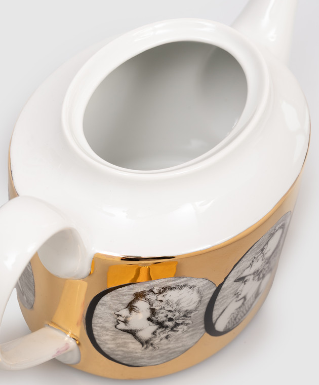 Fornasetti Фарфоровый чайник Cammei P22Z292 изображение 2