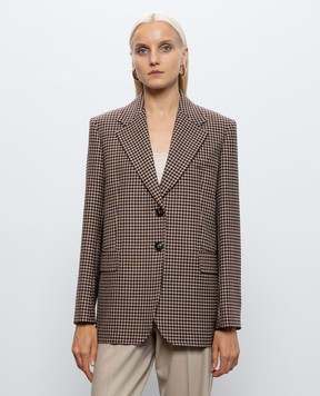 Max Mara Жакет з вовни в клітинку SALICE MSTSALICE
