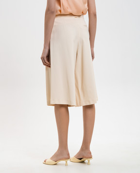 Twinset Бежеві бермуди з логотипом 261TP2221