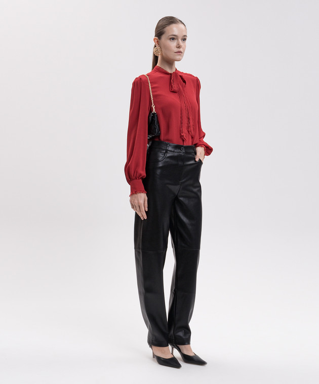Twinset Черные штаны 262AT2160 изображение 2