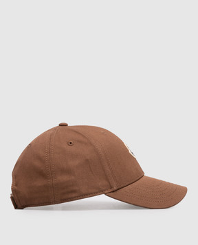 Moncler Коричнева кепка з логотипом L10933B0000804863