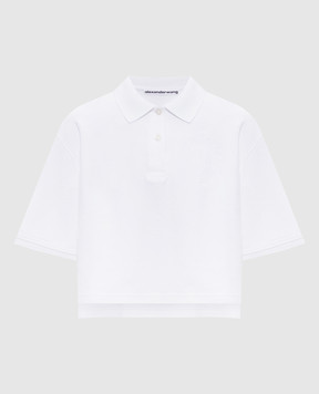 Alexander Wang Біле поло з вишивкою 1CC2261230