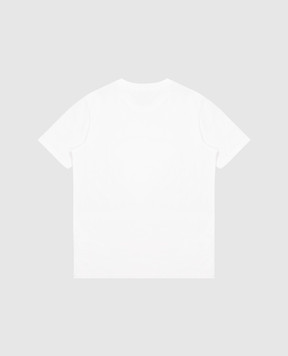 Casablanca Детская белая футболка Innocence Triangle KSP26JTS03801EXBC