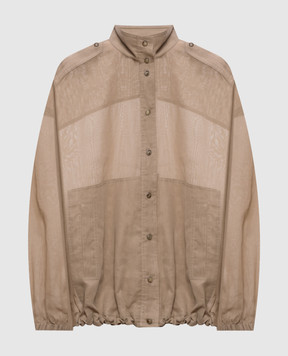 Brunello Cucinelli Бежевая куртка M0F91SO606