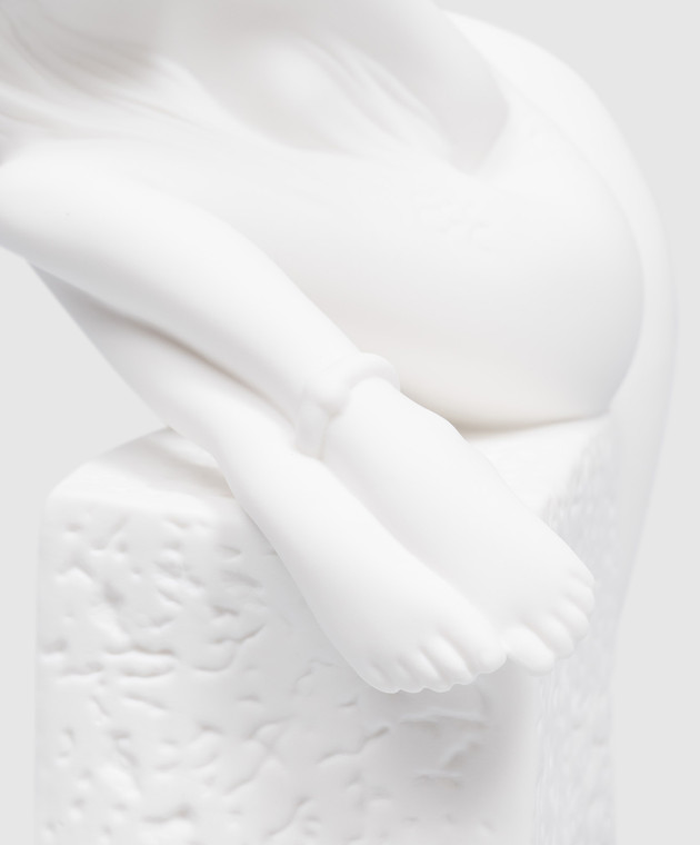 Palais Royal Декоративная белая фарфоровая статуэтка Zodiac Pisces woman 4503 изображение 3