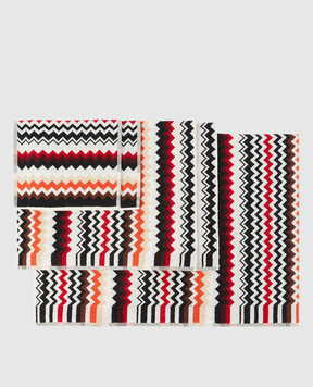Missoni Home Набір махрових рушників Best з візерунком 5 шт 1E3SP99169