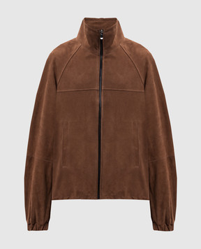 Babe Pay Pls Коричневая замшевая куртка 2602SUEDE