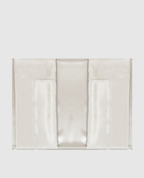 Fazzini Сірий комплект постільної білизни із шовку La Galleria LAGCOCO240X220Q7