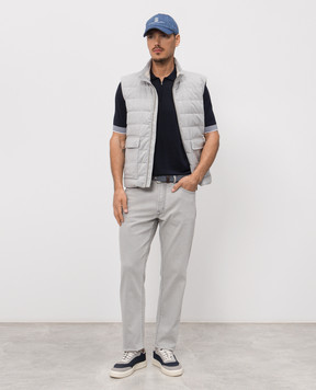 Peserico Синее поло R59478F149173N