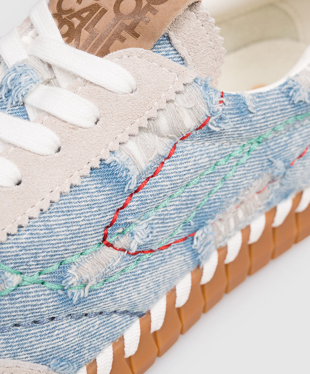 Colors of California Голубые комбинированные кроссовки TAHOE HCTAHOE15 изображение 5