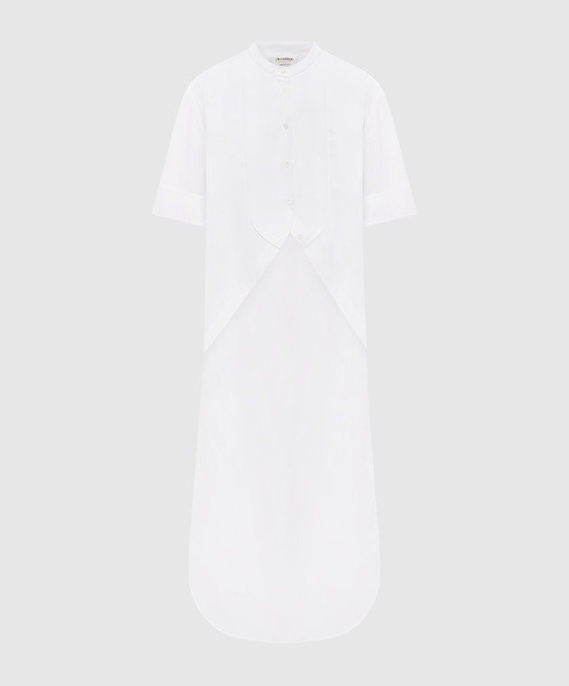 JW Anderson Белая рубашка-фрак SH0398PG1924