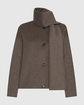 Max Mara Коричнева куртка KATE з вовни SMMKATE