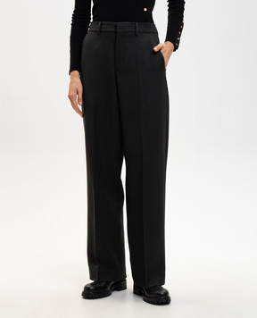 Ami Paris Сірі штани з вовни FTR423WV0088