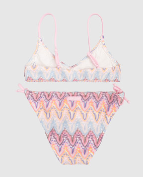 MC2 SAINT BARTH Дитячий купальник Paloma у візерунок PALO00203236L