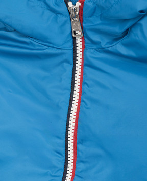 Moncler ENFANT Детская синяя куртка L19541A0008653A5E