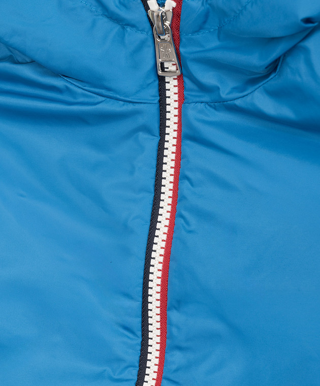 Moncler ENFANT Детская синяя куртка L19541A0008653A5E изображение 3
