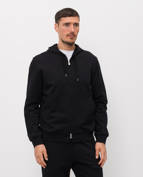 Brunello Cucinelli Черная спортивная куртка MW8639069G