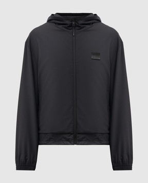 Dolce&Gabbana Черная ветровка с шерстью G9BSQTGK306