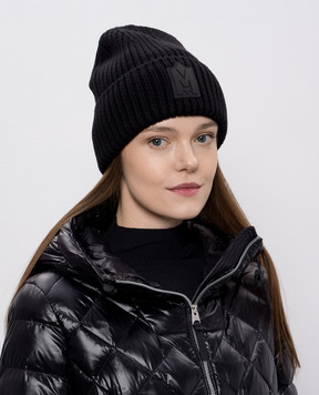 Mackage Чорна шапка JUDE-WZ з вовною JUDEWZ