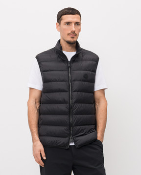 Moncler Чорний пуховий жилет L10911A00024598AL