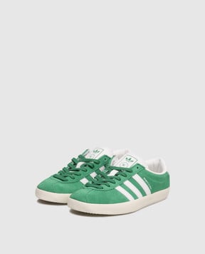 Sporty & Rich Зеленые замшевые кроссовки S&R Blanc JP8560