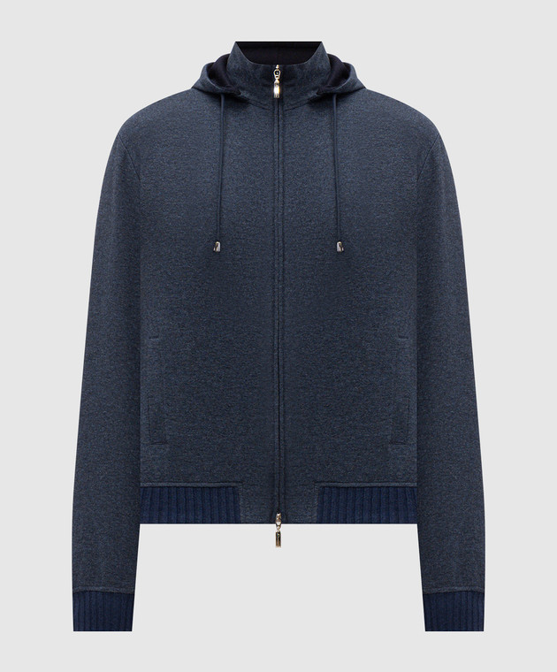 Doriani Cashmere Синя спортивна куртка 872CAPSTLUJ362