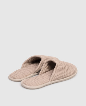 L'Appartement Коричневі капці Mia MIASLIPPERS