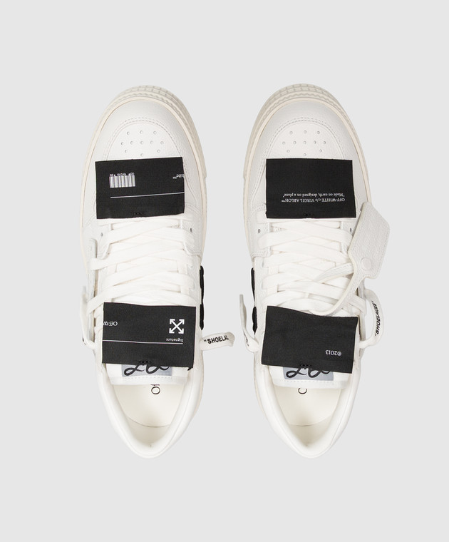 Off-White Белые кроссовки 3.0 Court M29KC9L001 изображение 4