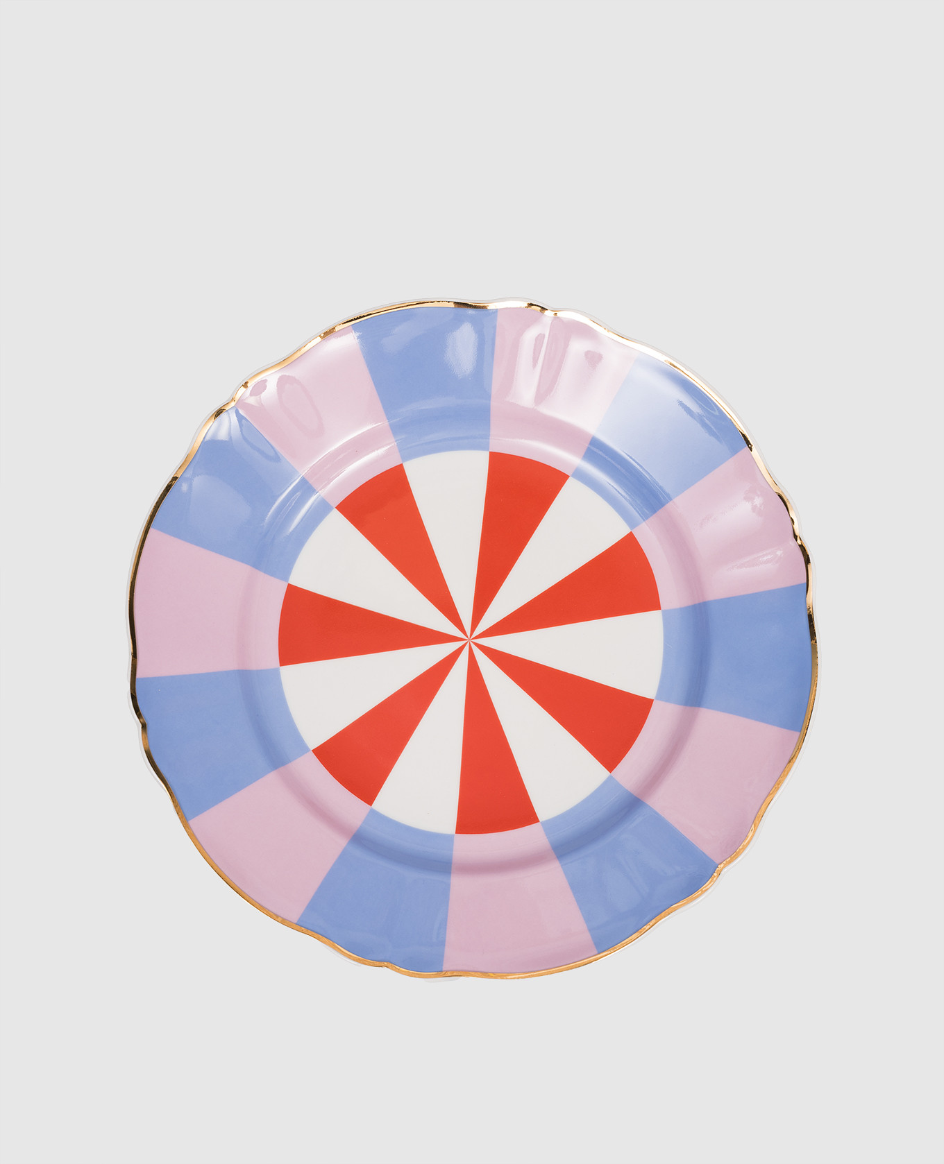 

Обеденная фарфоровая тарелка Magic, Разноцветный, Посуда