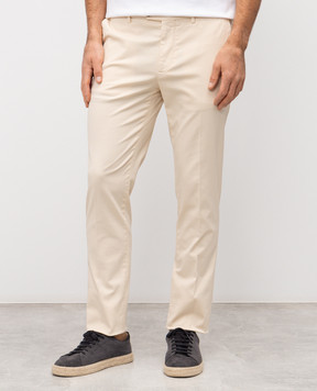 Brunello Cucinelli Бежевые брюки M289LI1770