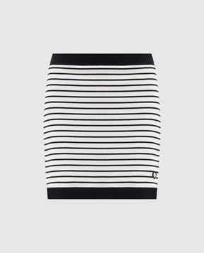 Simkhai Біла спідниця міні в смужку 1263926ST