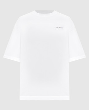 Off-White Біла футболка Scribble 44MAA120F5J00M