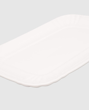 SELETTI Белый фарфоровый поднос Estetico Quotidiano 10646