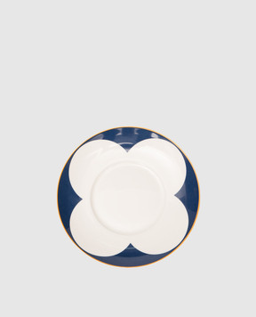 Geminiano Cozzi 1765 Біле порцелянове блюдце для чашки для чаю El Leon JQCGP089083