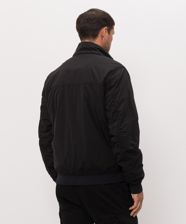 C.P. Company Черная куртка с логотипом патча MOW255A005864G изображение 4