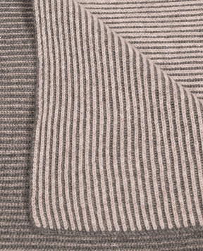 Brunello Cucinelli Зеленый шарф из кашемира M2295700