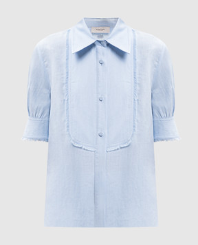 Agnona Голубая рубашка TD1117YU3049
