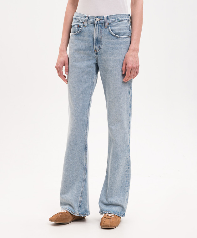 AGOLDE Сині джинси кльош Orten A2591371 зображення 3